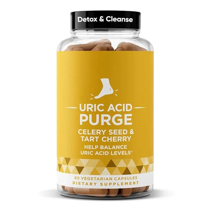 Plant-Based Antioxidant Capsules with Tart Cherry & Celery Seed Cleanse 5-in-1 Formula Daily Wellness Support 60 Capsules