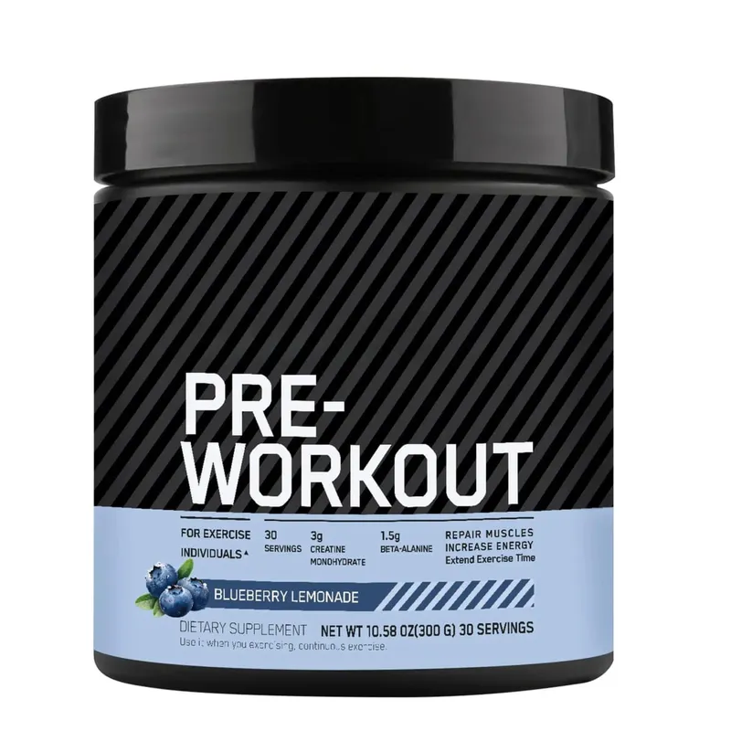 Pre Workout Powder with Creatine Beta Alanine L Citrulline Tyrosine Caffeine Energy Endurance Focus Support 300g 30 Servings — image 9
