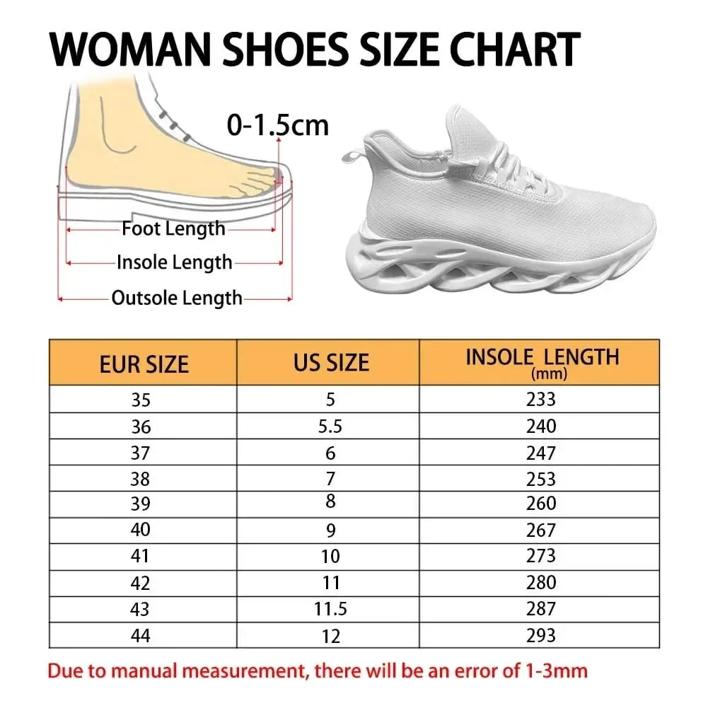 Zeta Amicae New Trend 3D Print Casual Mesh Sneakers for Women Lightweight Lace up Shoes Friends of Zeta Platform Shoes Female — image 6