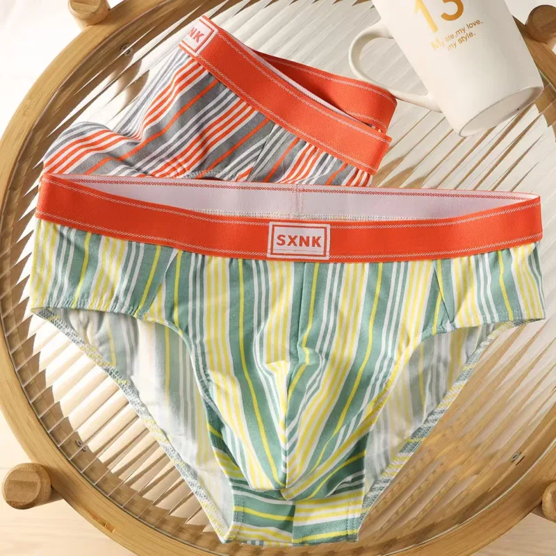 3PCS Men's Letter Briefs Underwear Comfortable Panties Shorts Sexy Gifts for Man Underpants — image 3