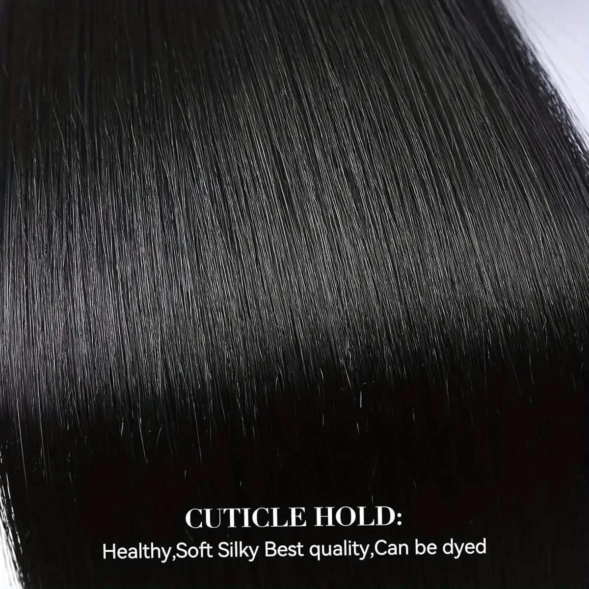 20" Straight Super Long 7 PCS Set Thick Clip in on Hair synthetic Extensions Straight Full Head Black for African Americans — image 6
