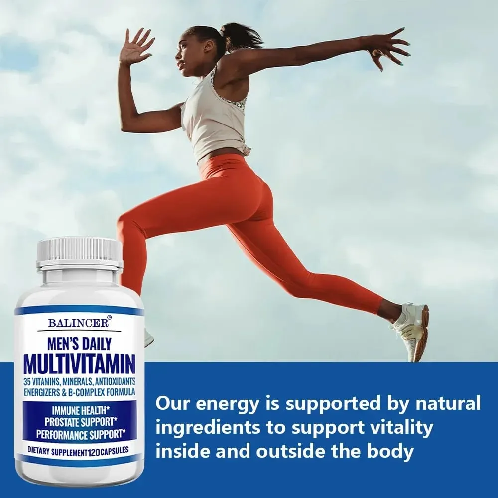 Men's Multivitamin - Improves Bone Strength Supports Energy & Endurance Enhances Cognition Supports Brain Eye and Heart Health — image 5
