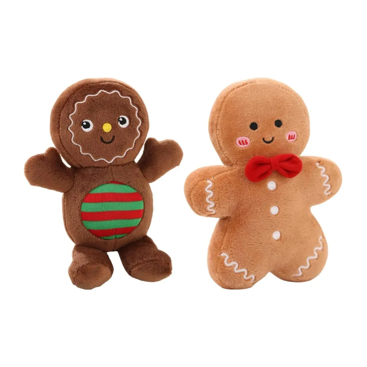 Smiling Gingerbread Man Christmas Throw Pillow Sofa Pillow Home Decoration Novelty Holiday Home Decor for Living Room — image 5