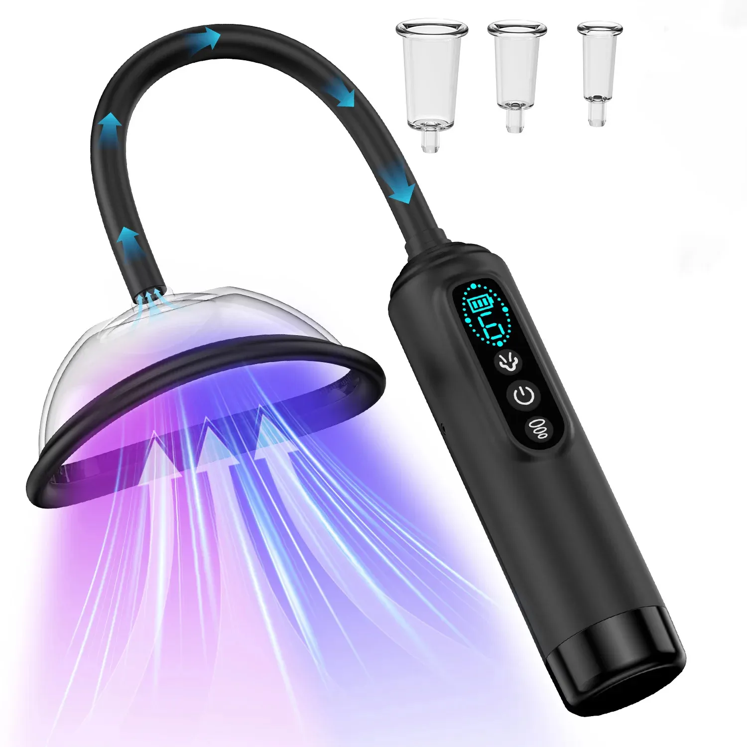 Sex Toys for Women Electric Pussy Pump Nipple Sucking Vibrator Toys Clit Sucker Breast Messager Nipple Enlarge Adult Supplies — image 1