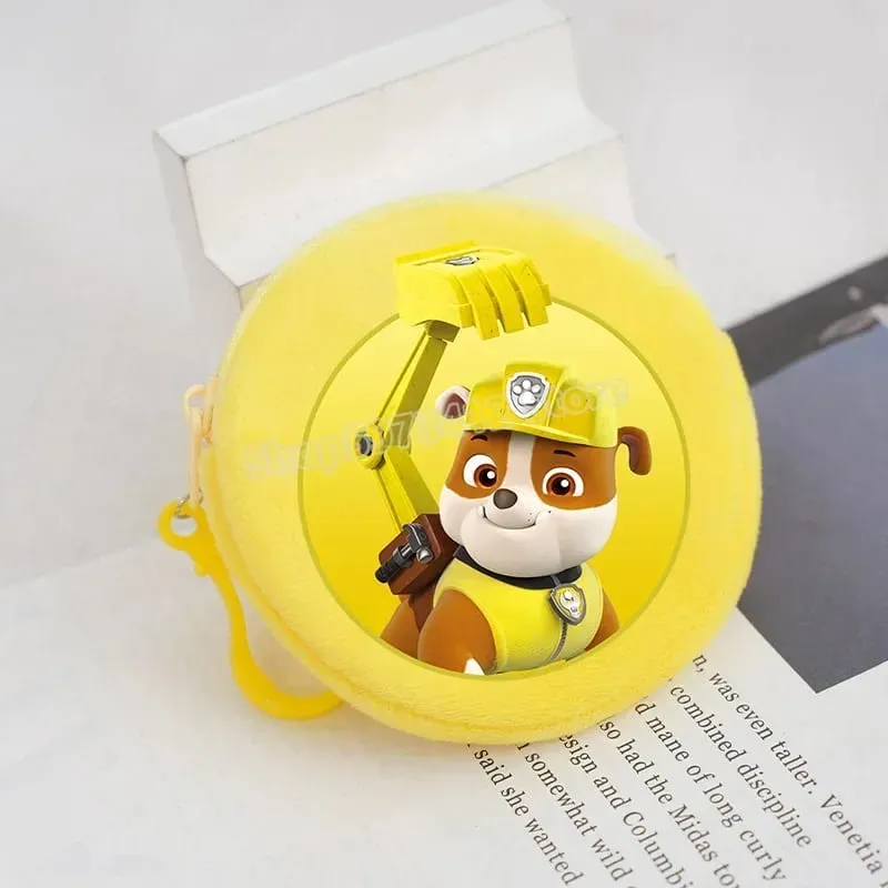 Paw Patrols Round Wallet Cute Keychain Bag Printing Coin Zipper Purse Anime Small Change Bags Convenient Mini Storage Pouch Gift — image 23