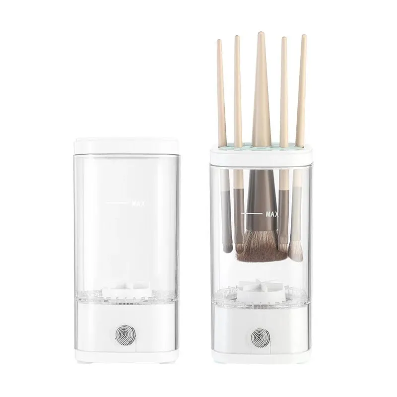 Portable Electric Makeup Brush Washing Machine Touch Timing Panel Fast Clean Air Dry Fit Brushes Desktop Beauty Tool Cleaner