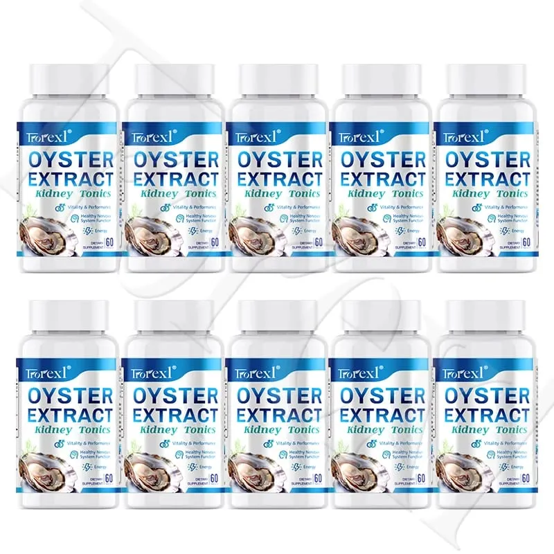 Oyster Extract Tablets Supports Energy Vigorizante and Wellness Male Health Enhancing Supplement