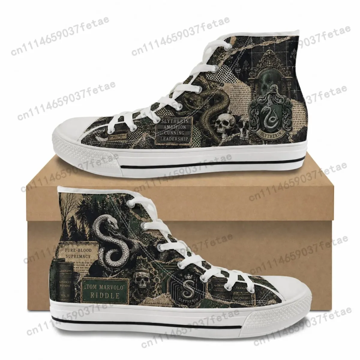 Tom Riddle Low Top High Quality Sneakers Teenager Canvas Sneaker Mens Womens Casual Couple Shoes Customization Shoe — image 3