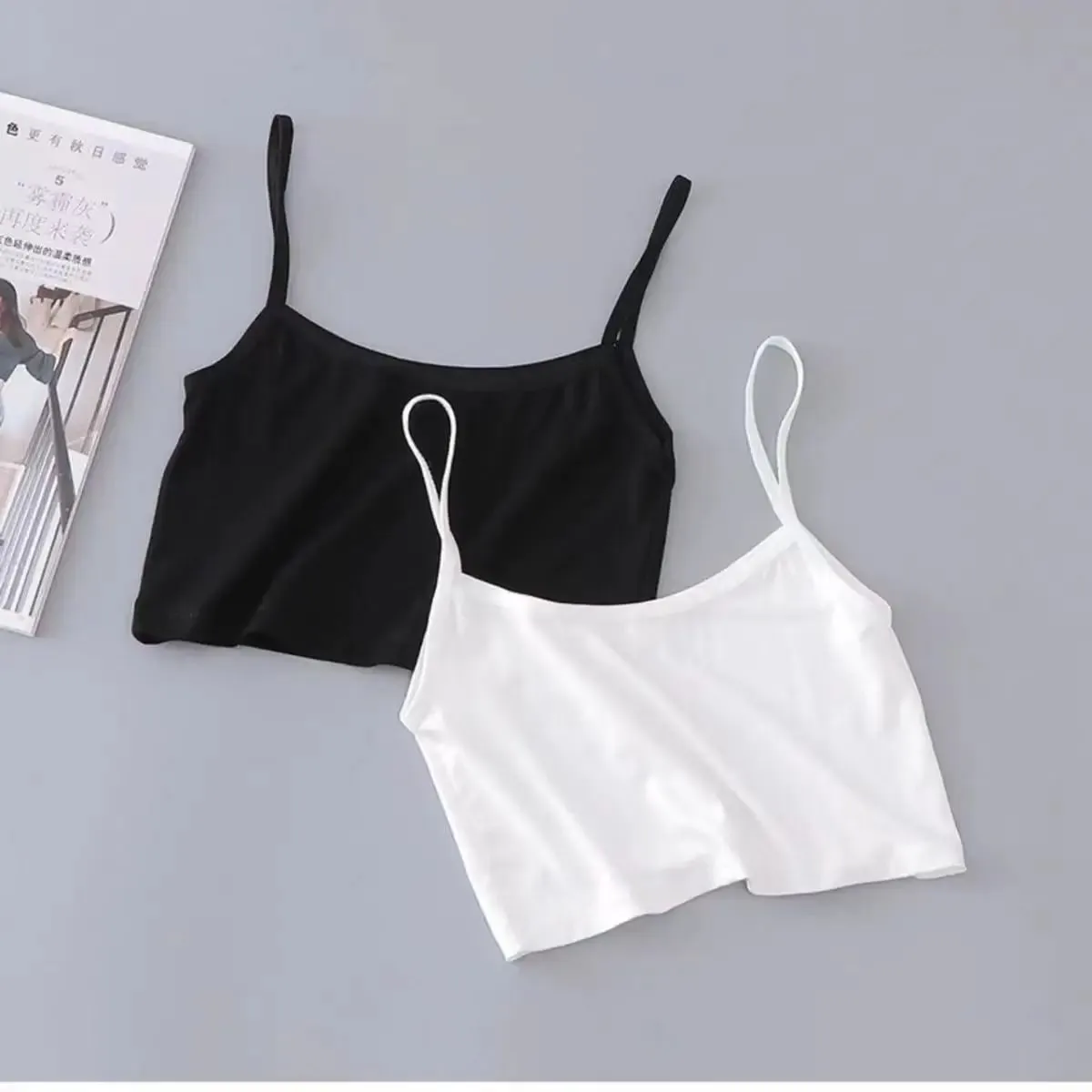 Comfortable Anti-Exposure Camisole Convenient Design Women's Sleeveless Tank Top Soft Fabric Breathable Camisole for Women — image 4