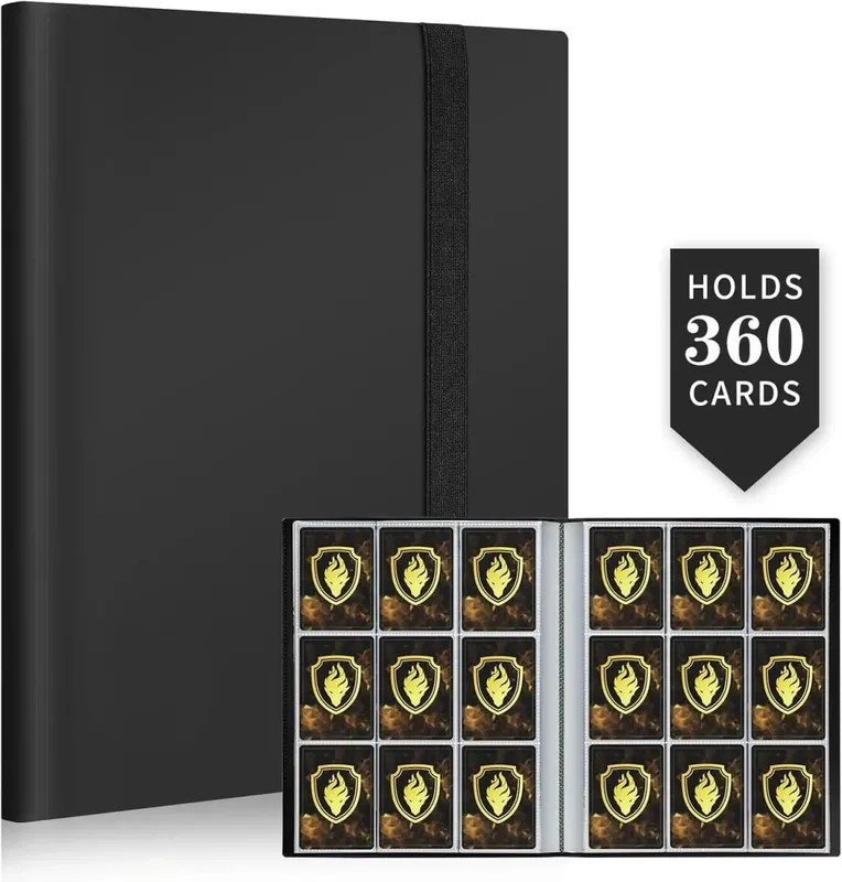 NEW Cards Albums 160/360 Capacity Pocket Holder Binders Protector Sleeve For Pokemon Yugioh Baseball Football Sports Game Card
