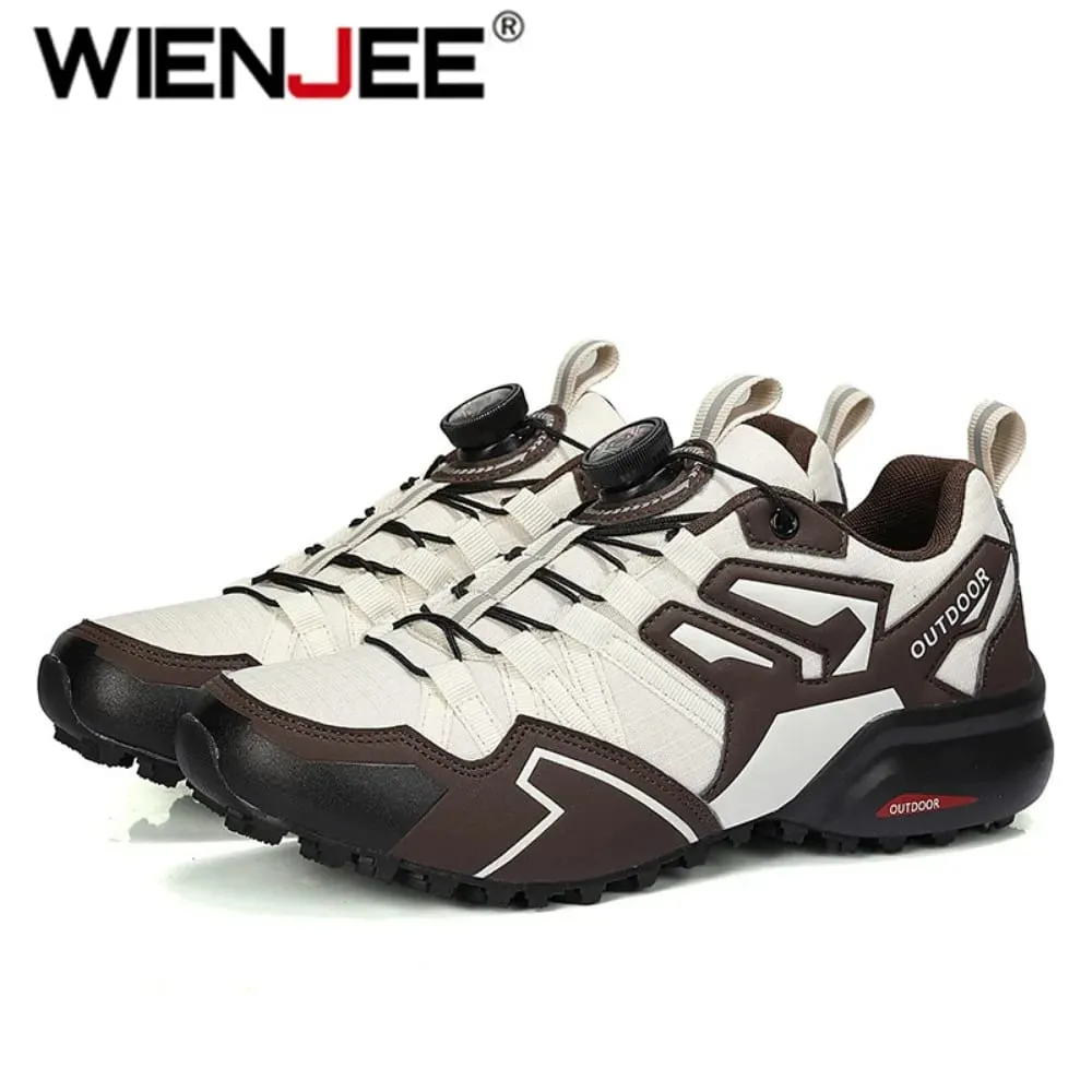 Men's Casual Sports Shoes Size 40-47 Rotating Lace-Up Men's Shoes Outdoor Non-Slip Breathable Comfortable Men's Sports Shoes — image 2