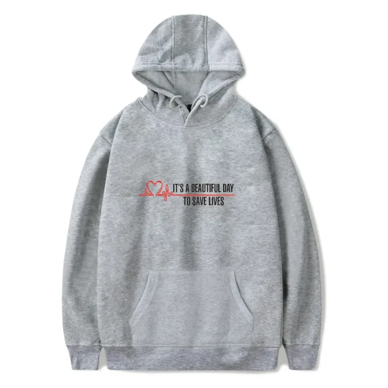 Harajuku Gray's Anatomy Tumblr Greys Anatomy printed Hoodies Sweatshirts Men/Women Comfortable Sweatshirt Adult/Child Pullovers — image 31