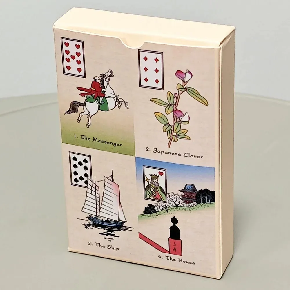 An Ukiyo-e Lenormand Oracle Cards 36Pcs Japanese Ukiyo-e Style Divination Tarot Deck Fortune Telling Oracle Card — image 3