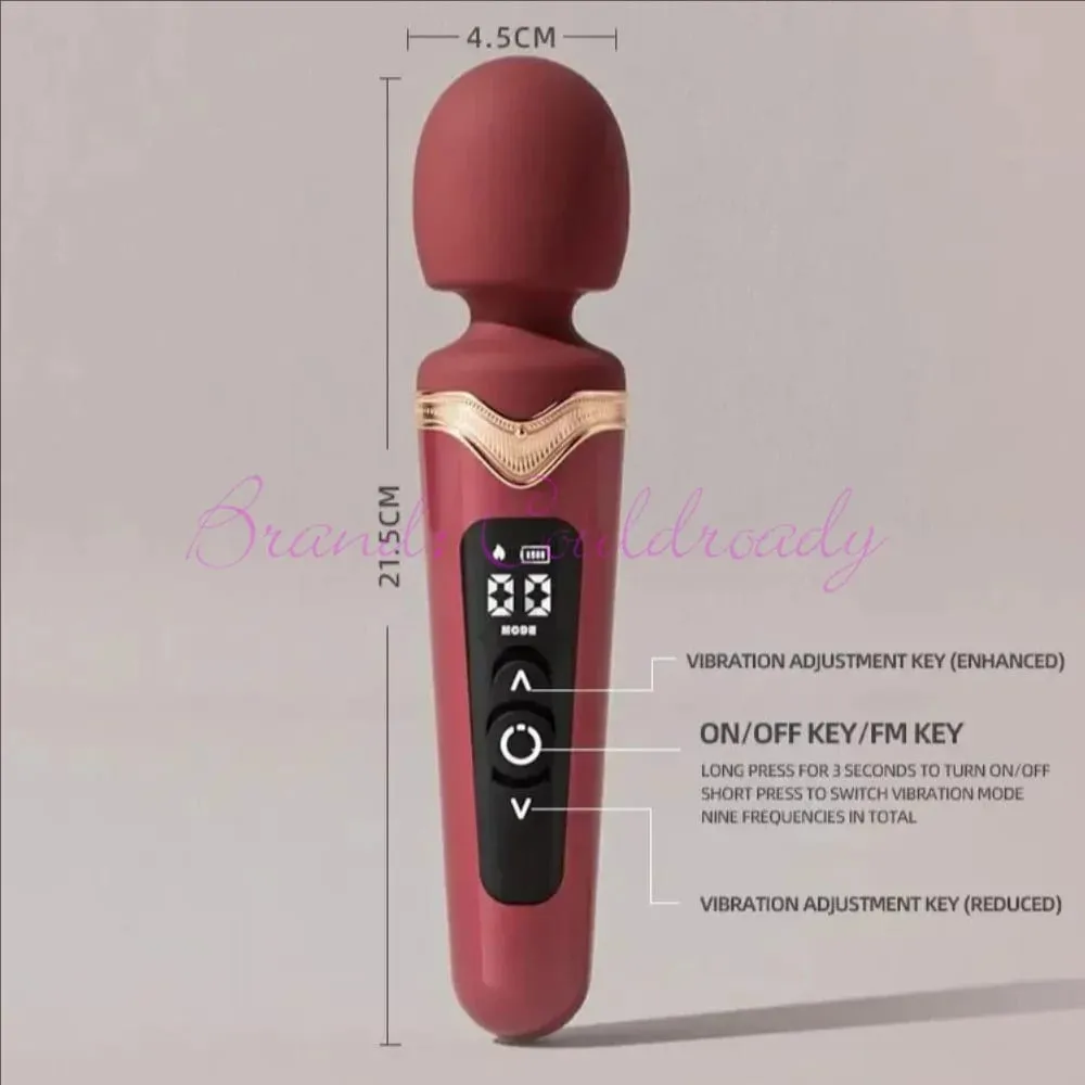 Powerful Large AV Magic Wand Vibrators Stimulation G Spot Nipple Clitoral Massager Vaginal Female Masturbator Sex Toys — image 3