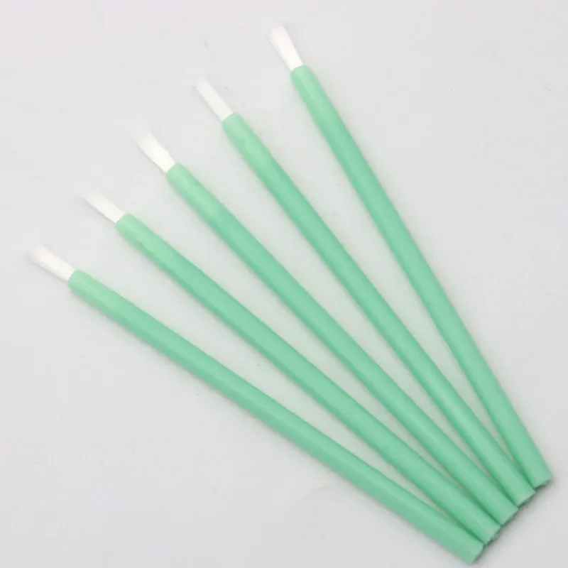 50Pcs Disposable Nylon Fiber Lip Brush Lipstick Wands Clean Applicator lip Gloss Brushes portable Cosmetic women Makeup Tools — image 10