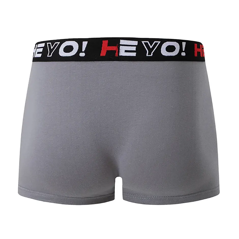 4 Piece Set Of Men's Cotton Comfortable Soft And Versatile Underwear Plus Size Casual Boxer Shorts Sports Cycling Base Shorts — image 11