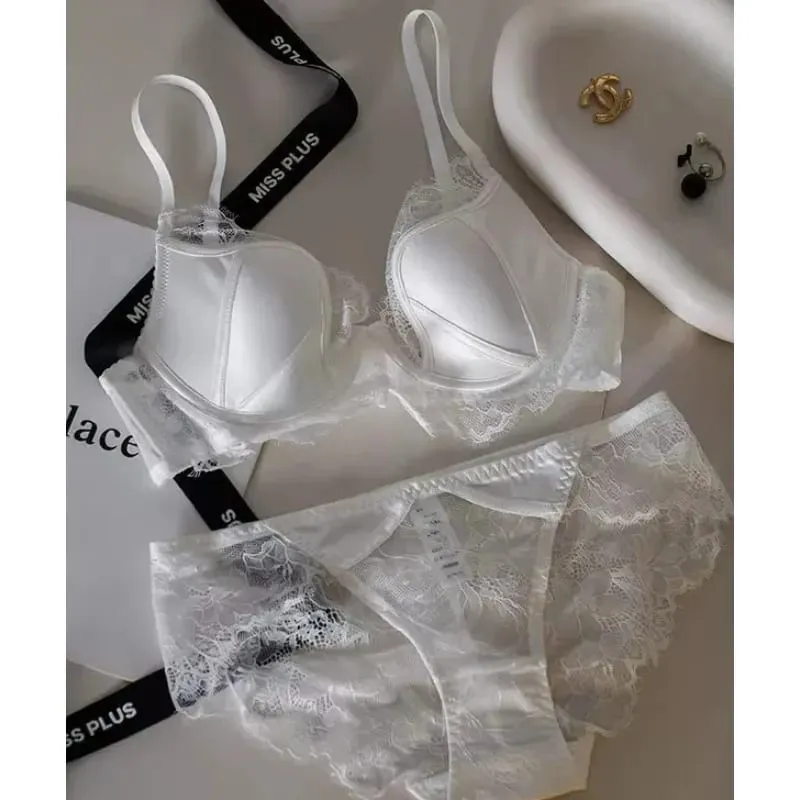 Black Purple French Lace Lingerie Full Bust Minimizer Bra Reduce Breast Size Lift Shape Prevent Sagging Sexy Push Up S-XL 32-38 — image 3