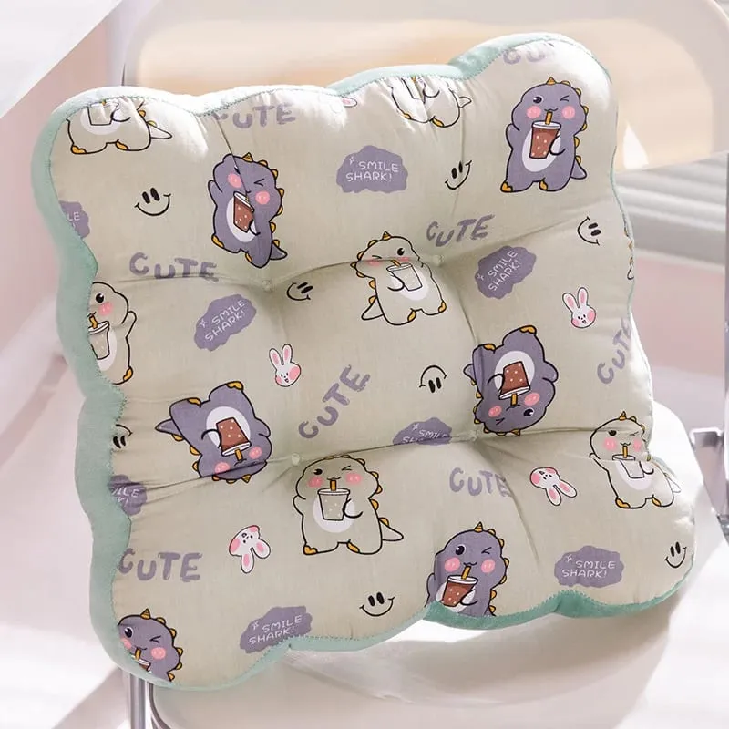 40cm Animal Paradise Kereta Dinosaur Cute Bear Panda Kusyen Kartun Sumbat Plushies Bantal Bantal Kerusi Kereta Alas Tempat Duduk Hadiah Rumah