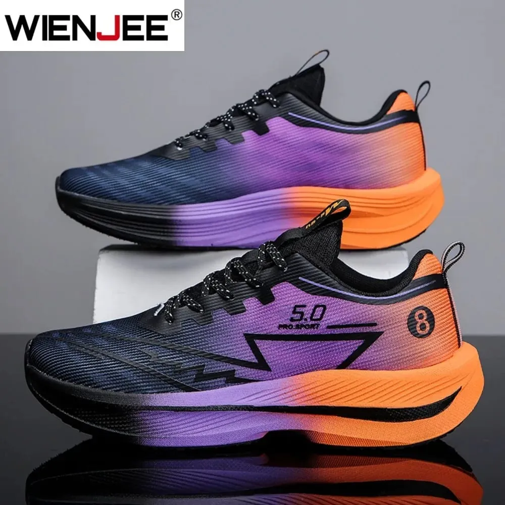 Men Sports Running Shoes Casual Marathon Lightweight Women's Comfortable Athletic Nonskid Walking Sneakers Outdoors Couple Shoes — image 5