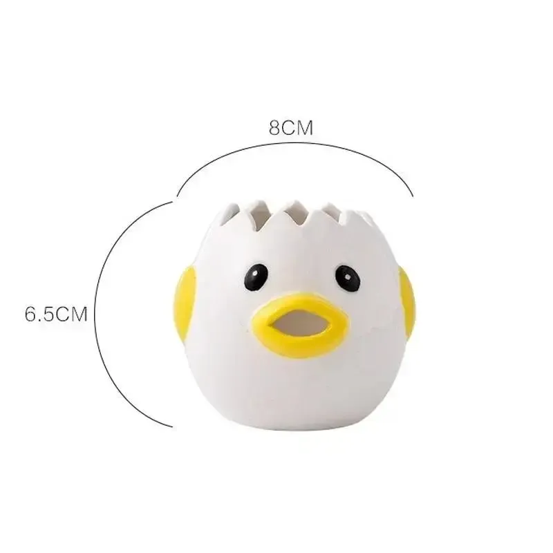 Funny Small Chick Separator Suitable Eggs Yolk White Separator Ceramics Creative Cartoon Eggs Kitchen Tools Home Cook Accessory — image 11