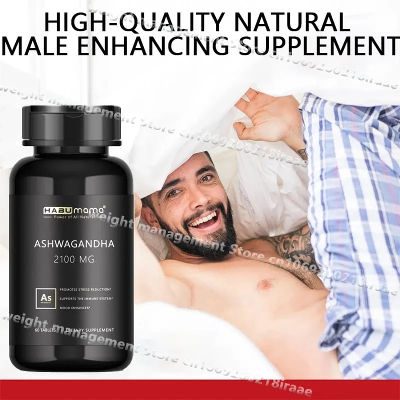Ashwagandha Men Health Supplement Unlimited Stamina Back Capable and Confident — image 1