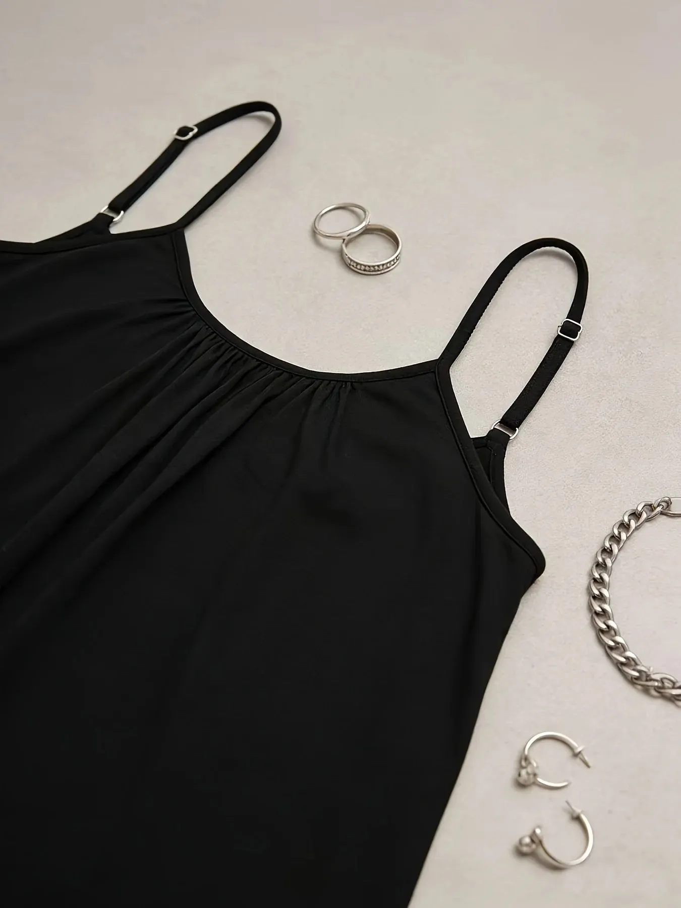 Plus Size Summer Solid Color Camisole — image 7