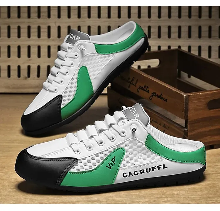 Men's Casual Slip-Ons - Durable Comfortable Breathable & Stylish Half-Slippers — image 5