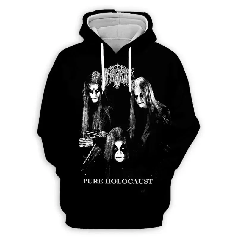 Black Metal Rock Immortal 3D Print Hoodies Men Women Fashion Casual Sweatshirts Oversized Hoodie Pullovers Tracksuit Clothing — image 13
