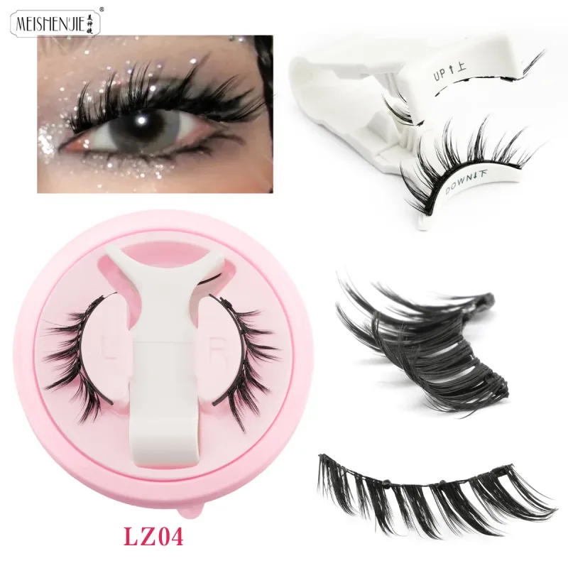 Magnetic Eyelashes 1Pcs No Glue Needed Reusable Natural Look 3D Lashes Easy Apply Soft Magnetic Lashes Kit for Eye Makeup — image 13