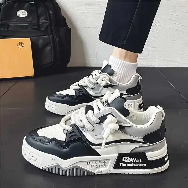 1 Pair of Men's Sports and Casual Shoes Outdoor Versatile Flat Shoes Trendy Vacation Casual Shoes — image 5