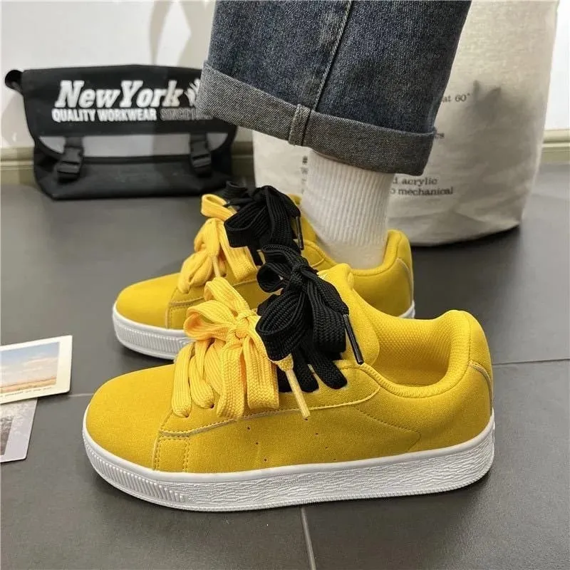 Outdoor Fitness Men Casual Sneakers Plus Size Couple Neutral Shoes Thick Soles Sports Running Shoes Fashion Breathable Trainers — image 4