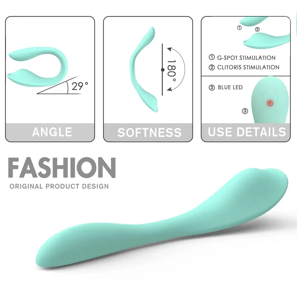 9 Speed U-Shape Wearable Vibrator Wireless Remote Dual Motors Clitoral & G Spot Stimulator Adult Sex Toy for Women — image 6