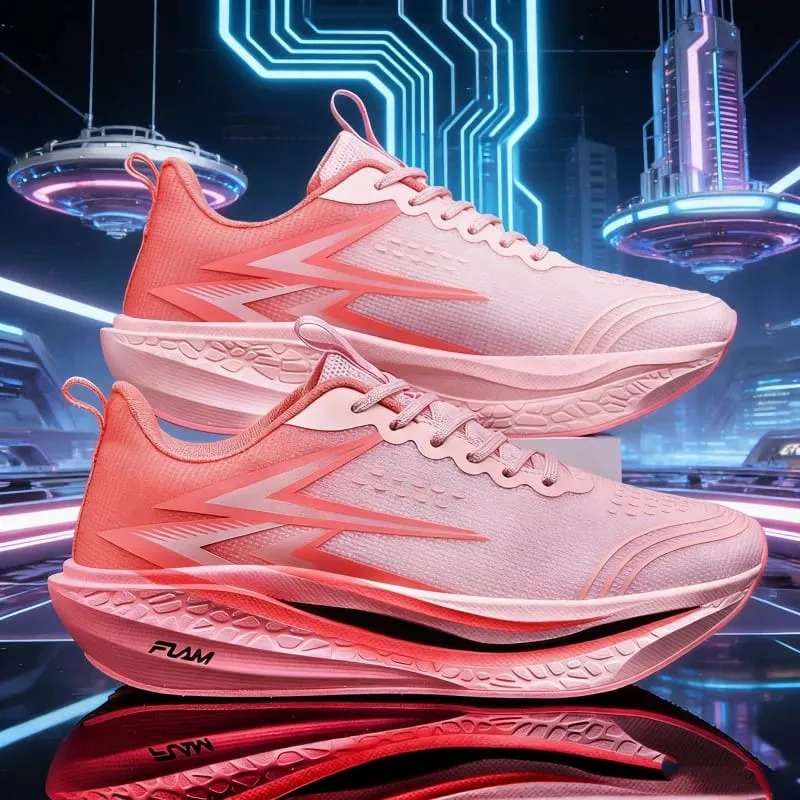 Running Shoes Carbon Board Speciality Marathon Men Sports Breathable Lightweight Women's Comfortable Athletic Nonskid Sneakers — image 12
