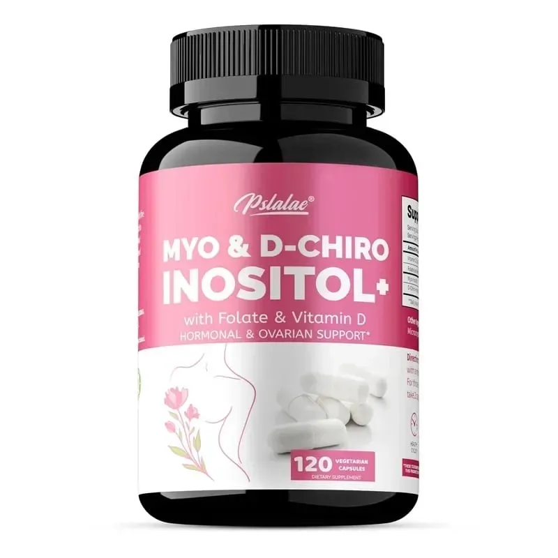 MYO & D-CHIRO INOSITOL - Rich in Vitamins Supports Women's Health and Ovarian Function Improves Immunity Hormone Balance