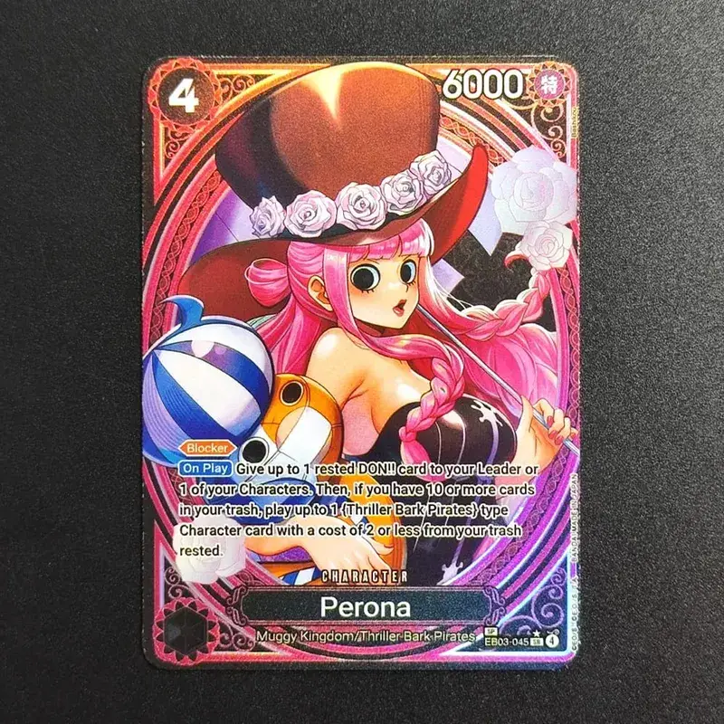 9style PROXY One Piece English Heroines Nami Robin Hancock Reiju Vivi Perona Tashigi EB03-053 Collection Otcg Anime Cards