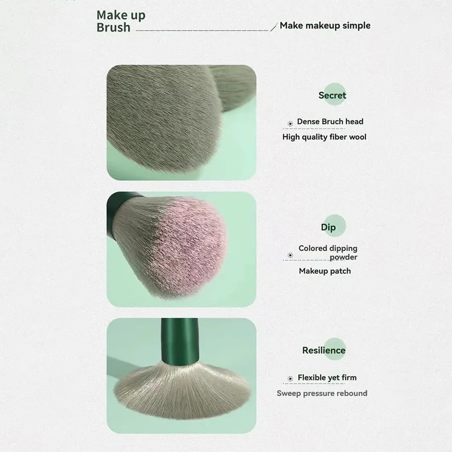 20-piece Morandi color makeup brush set