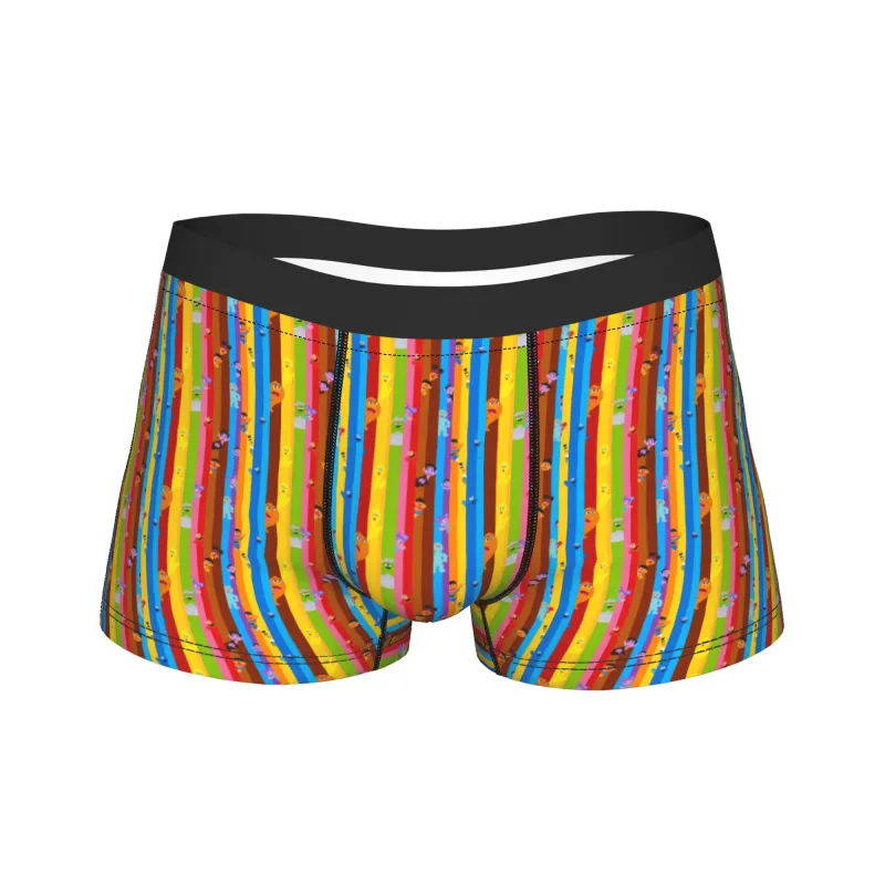 S-Sesames Streets Tango Elmo & Grover Underwear Men Shorts Briefs Funny Boxershorts Quality Customs Oversize Panties — image 27