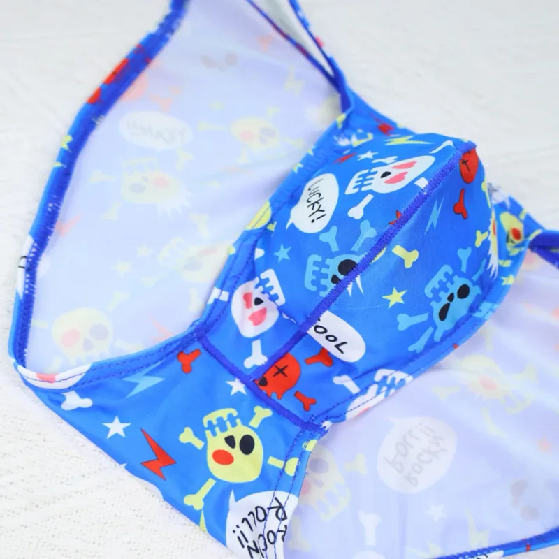 Men\'s Low Rise Underwear Briefs with Big Bulge Pouch and Skull Print Design Comfortable Stretch Fabric for Daily Wear — image 24