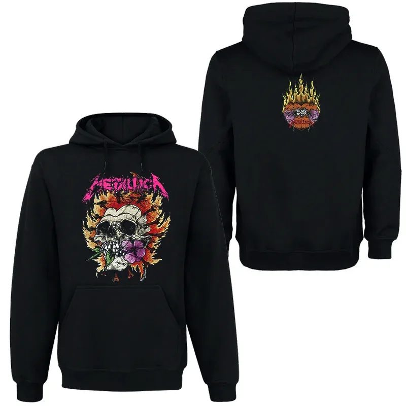 Band Rock Dark Wind Hoodie Men's Street Hip Hop Top Comfortable Hooded Sweater Fall_Winter Personality Men's Clothing — image 17
