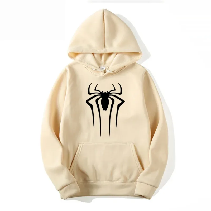 Latest Fashion Men's and Women's Hoodies Casual Hoodies Unisex Trendy Printed Spider Pattern Hoodies — image 4