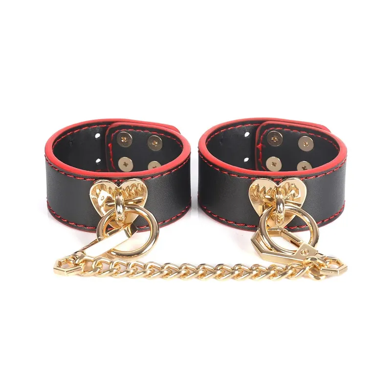 Erotic Sex Toys Leather 8 PCS BDSM Bondage Set with Case Adult Sex Games Restraints Kit Exotic Bondage Gear for Couples Sex Shop — image 4