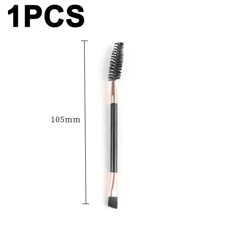Double-headed Angled Eyebrow Brush Eyelash Comb Propesyonal na Makeup Brushes para sa Brow Eyelash Extension High Quality Eye Brushes
