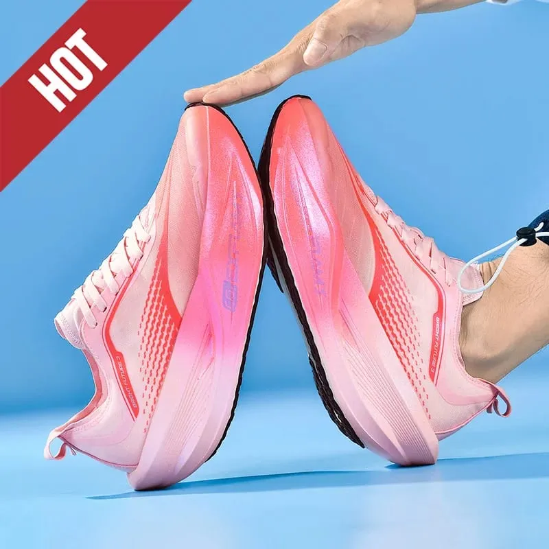NEW Running Shoes Casual Carbon Board Marathon Men Sports Breathable Lightweight Women's Comfortable Athletic Antiship Sneakers — image 6