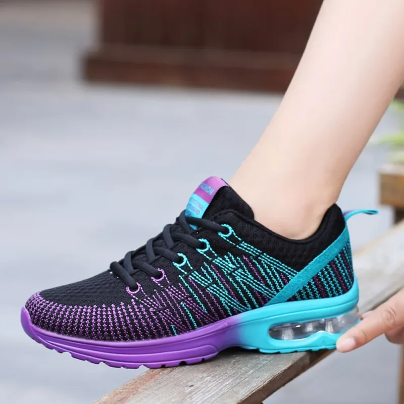 Women Sports Shoes Outdoor High Quality Running Shoes Breathable Athletics Casual Sneaker Ladies Non-slip Sport Walking Shoes — image 5