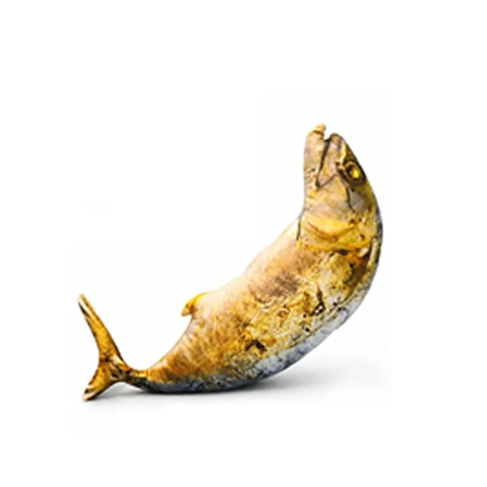 Gifts Realistic Mackerel Plush Pillow Plush Soft Stuffed Mackerel-shaped Cat Toy Fish Plush Toy Home Decor — image 8