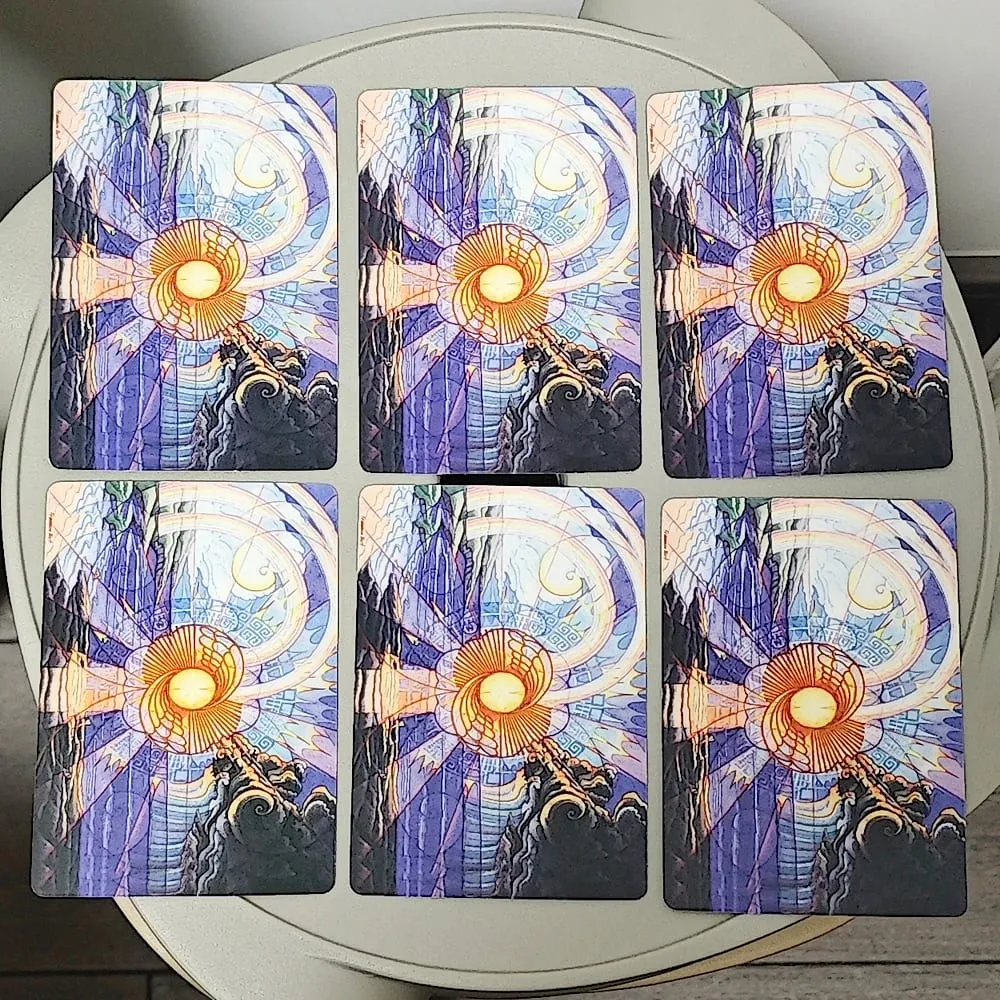 夢幻之路的神聖幾何卡片 10.4*7.3 公分 - 64 張甲骨文卡融合數學科學與靈性 — image 4