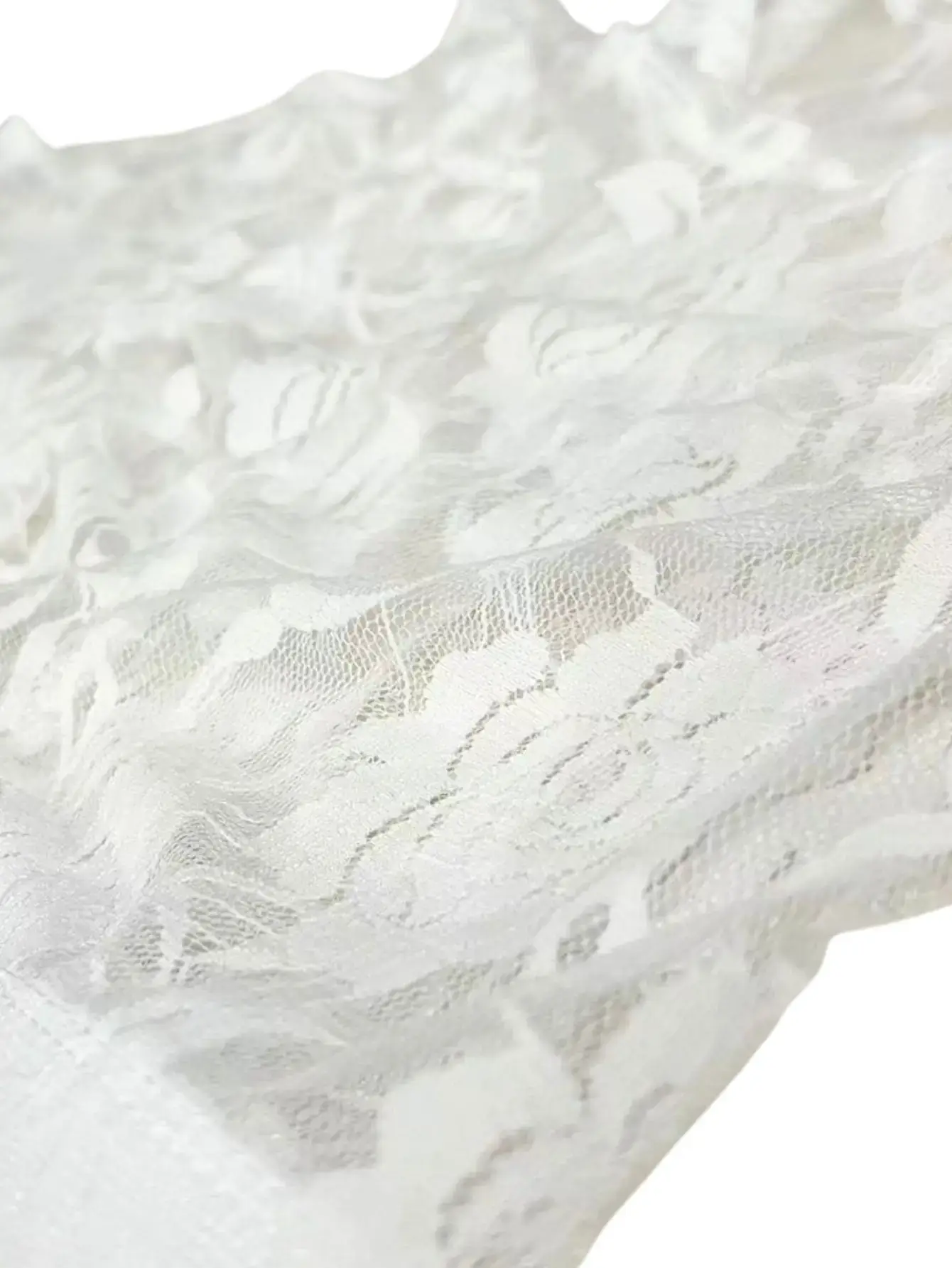 1 pièce de broderie en dentelle sexy pour hommes, nouveau design, sous-vêtements à coin plat en dentelle transparente à haute élasticité, sexy, soie glacée 3256811662670417
