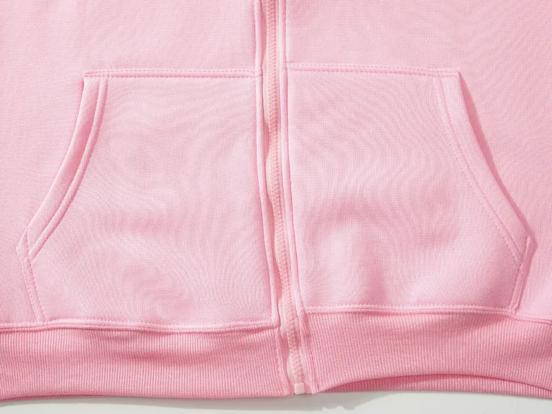Women Fleece Zip Up Hoodies Running Sports Sweatshirts Fashion Female Classic Casual Zipper Jackets Y2k Hip Hop Streetwear — image 20