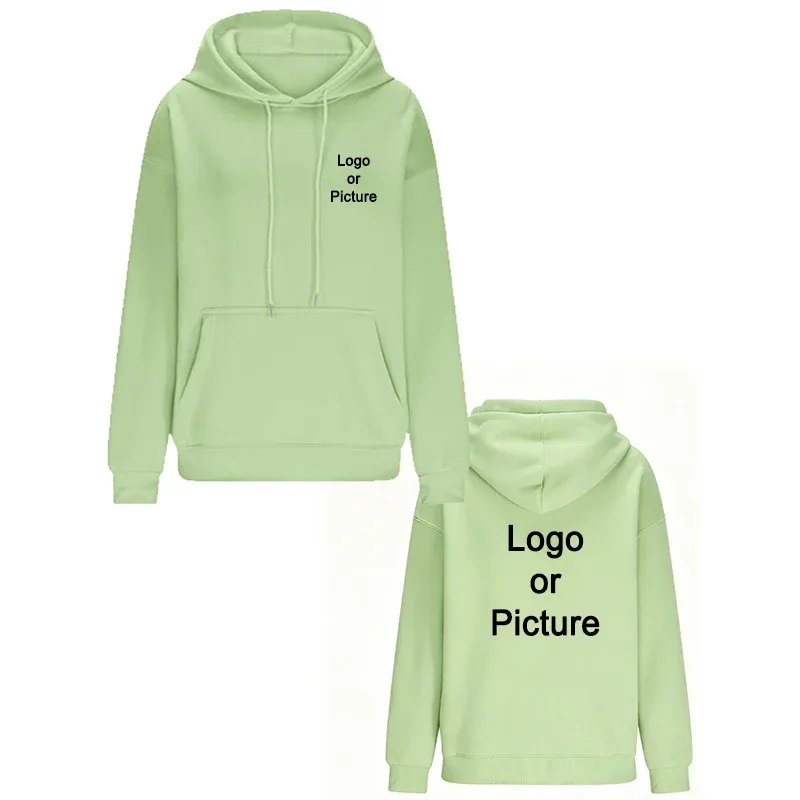 DIY Design bluzy oversize damskie moda spersonalizowane drukowane luźne, z długim rękawem opadające mankiety na ramionach bluzy swetry Sudadera — image 15