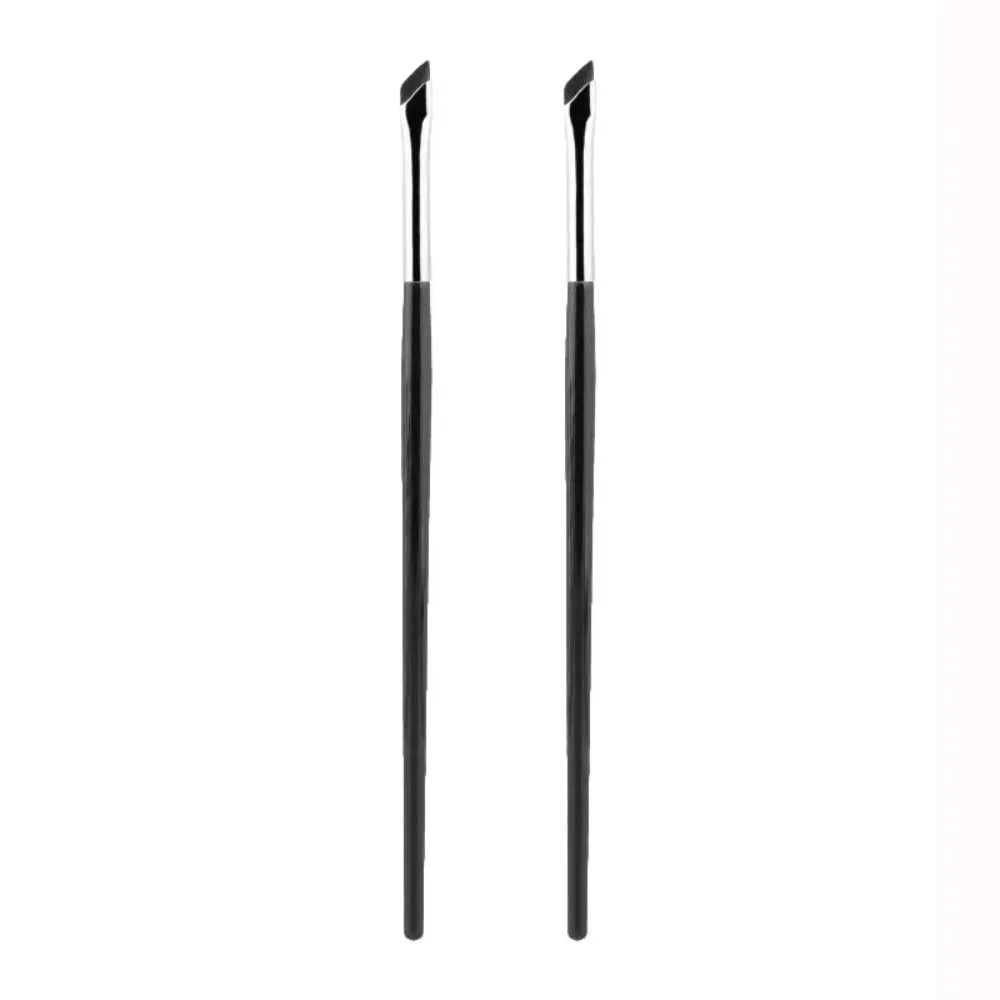 20pcs Ultra Thin Fine Angle Flat Eyeliner Brush Upgrade Blade Precision Eyebrow Liner Makeup Tool for Detailed Eyeliner with Box